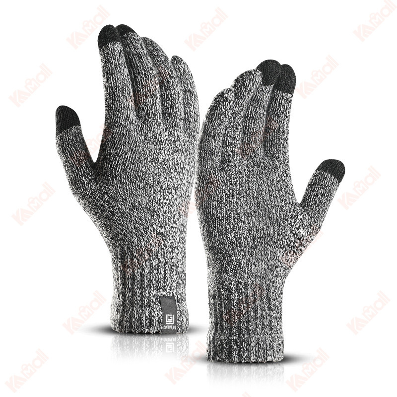 men's winter sale knitted gloves